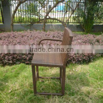 Garden Pub Outdoor Bistro Set Rattan Bar Stool photo-2