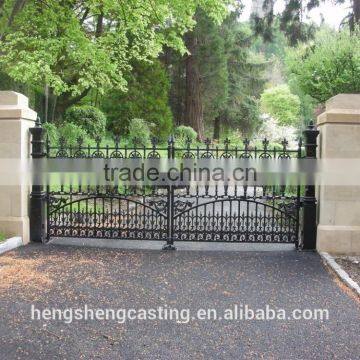 new products design modern cast iron gate