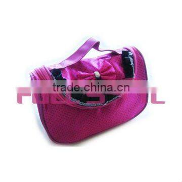 Professional cosmetic bag with mirror