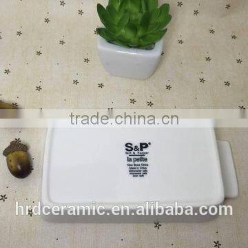 High Quality Sushi Square Dish/ceramic Dish photo-6