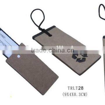 Promotion Eco Kraft paper luggage tag