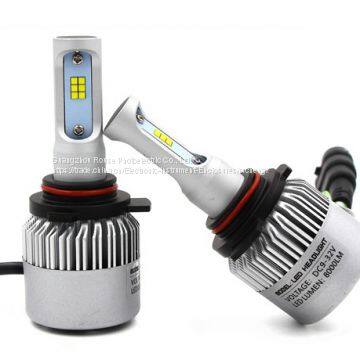Led Car Headlight S2 H1 CSP 8000lm/set 72w/set Led Headlight 36w/bulb 4000lm/bulb Lamp