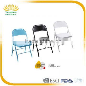 Promotional High Quality Steel Metal Foldable Chair photo-2