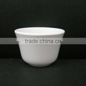 white melamine soup cup