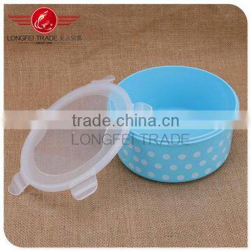 High Quality Round Plastic Preservation Box / Storage Box With Lid /Crisper photo-3