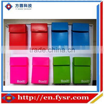 Fashion silicone cigarette pack cover silica gel cigarette case