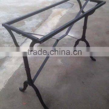 rectangular table base