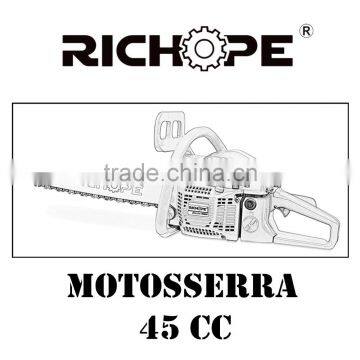 chinese petrol chainsaw with walbro carburetor and oregon chain and bar