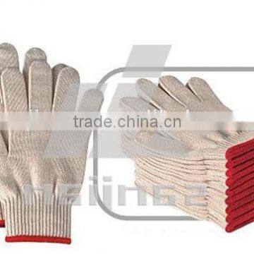 hot selling 7gauge 100 recycled cotton yarn glove SJIE14122