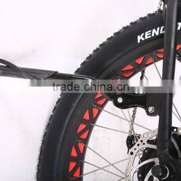 New Arrival 26 Inch 48V Full Suspension Fat Tire Electric Mountain Bike With Hidden Battery photo-4