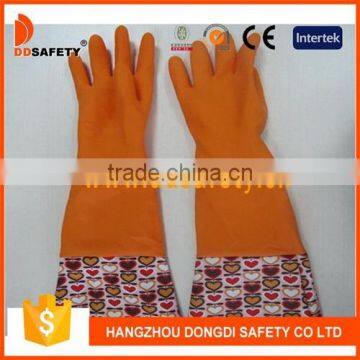 DDSAFETY Wholesale Fashion Design Latex Household Gloves