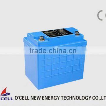 24V wind turbine battery /lithium wind turbine battery with low weight