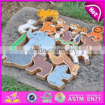 High Quality Educational Kids Building Toys Wooden Play Blocks W13A055 photo-4