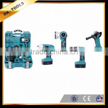 2014 new China wholesale alibaba supplier power tool manufacturer 18V 4pcs electric power tool set