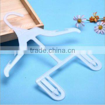 10pcs BLUE Portable Foldable Plastic Clothes Hangers Hook Travel Drying Rack