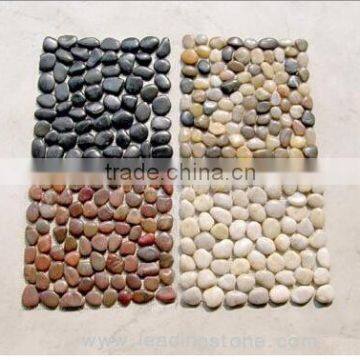 2015 wholesale 8-13mm gravel size lignting pebble stone