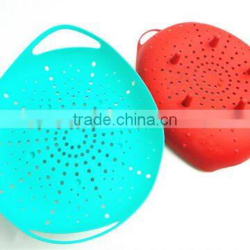 11214 Silicone Fruit Vegetable Steamer Basket photo-3