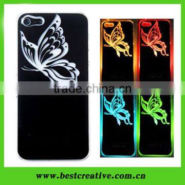 LED Phone Case Color Changing Sense Flash Light Up Cover