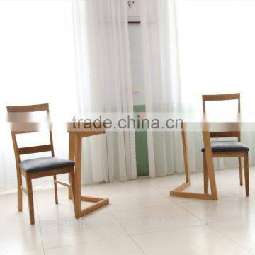 Solid Wood Dining Living Room Chair Table photo-4