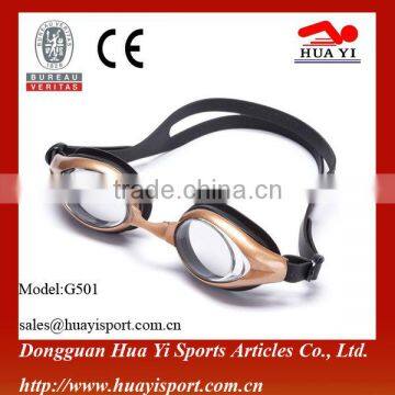 Advanced wholesales silicone anti fog swim goggle