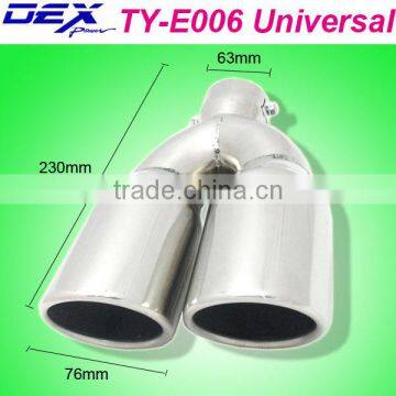 car parts universal welding muffler tips