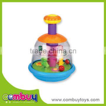 New product cartoon musical plastic mini house toy for baby