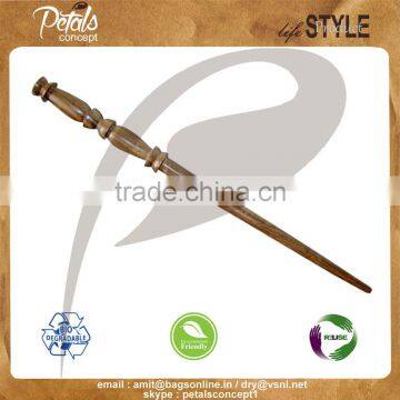 Slim design wooden wand for export exclusively for European market