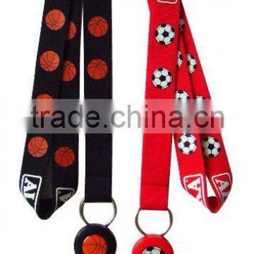 football logo lanyard