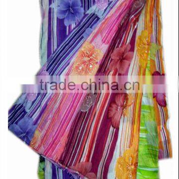 100% Cotton Floral Printed stoles