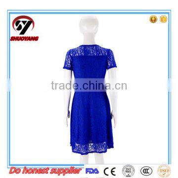 Hot Sell on Amazon High Quality Lace Casual Dresses