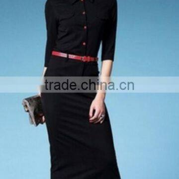 OEM Ladies' 100% Cotton Maternity Knitted Blouse photo-3