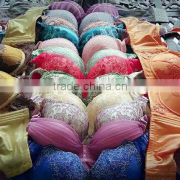 GZY sexy women adult girls panty & bra sets stock