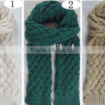 Hot Popular Knitted Crochet Acrylic Fashion Scarf photo-2