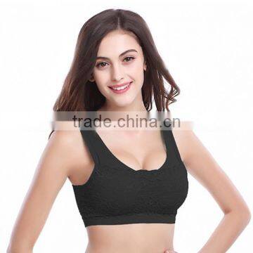 hsz-9986 High Quality Young Sexi Girl Wear Seamless Bra Wholesale Shock Absorber Yoga Wear For Women Fitness Bra