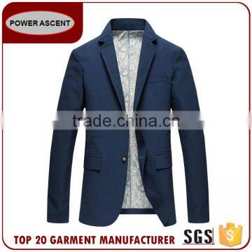 OEM Deepblue Men's Fashion Slim Fit Business Casual Suit Jacket Blazer