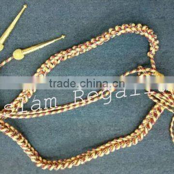 Military Shoulder Cords,Citation Cord with Tip, AIGUILETTES