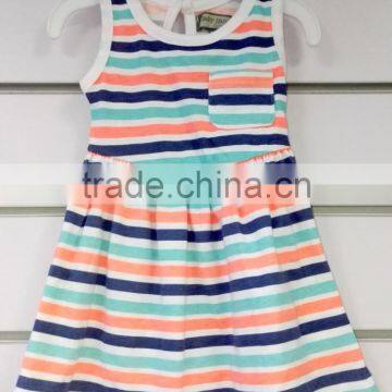 Whole Sale or OEM All Over Print Cotton Material Girl Dress for Children and Baby photo-3