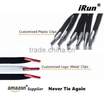 Press Release Nylon Soft and Durable No Need Tie Flat Polyester Elastic Shoelace for for Pregnant Mommy, Patients - Grey photo-2