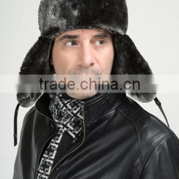 New foreign trade Lei Feng cap male ski hat thick winter outdoor hat men winter leather hat adult