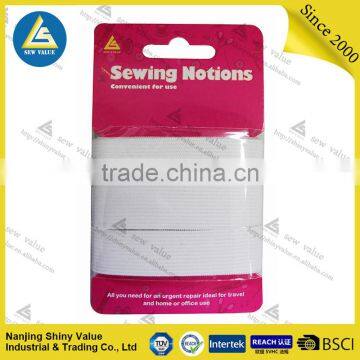 Pure White Knit Heavy Stretch High Elasticity Elastic Band photo-4