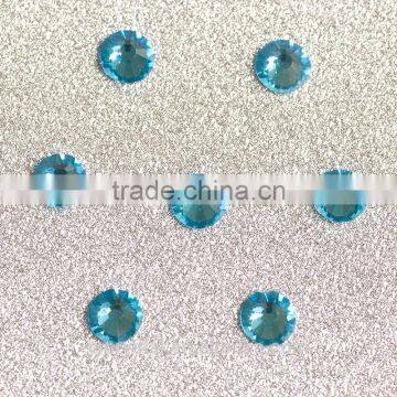 Wholesale Aquamarine Non Hotfix Rhinestone Flatback photo-4