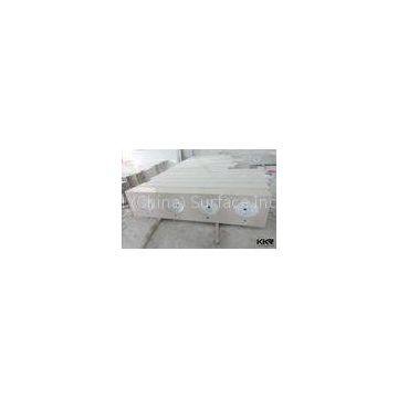 Classic Design Bathroom Solid Surface Countertop Vanity Top With SInks