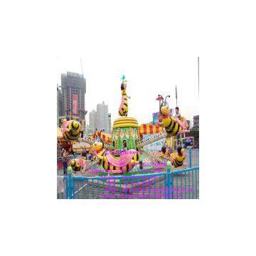 Honeybee Rotating Carousel,electronic Amusement Park Games photo-2