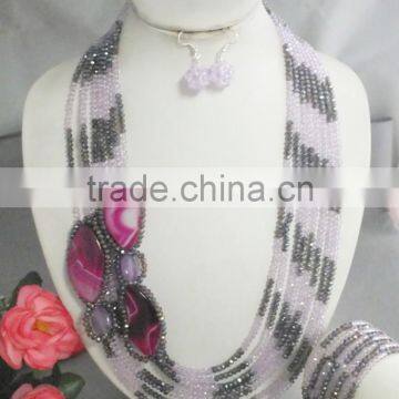 A-4125 2015 Flower Jewelry Set For Women