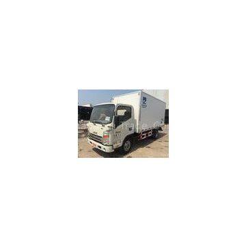 JAC 4*2 6ton refrigeration truck small freezer truck with fiberglass panels for fresh transportation