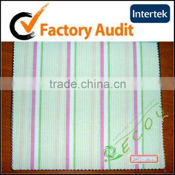 strip cotton fabric for bedding sheet