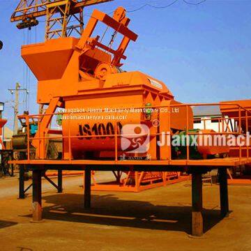 JS1000 compulsory concrete mixer