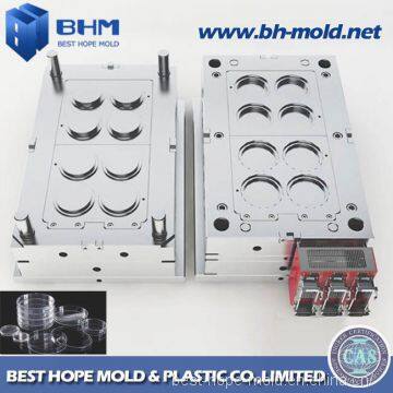 High Quality Plastic Injection Mold/ Mould for Custom Laboratory Disposable Petri Dish