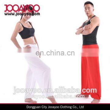 Men/Womens Bamboo Fabric Wide Leg Clothes Soft Yoga Wear Bloomers Sports Pants