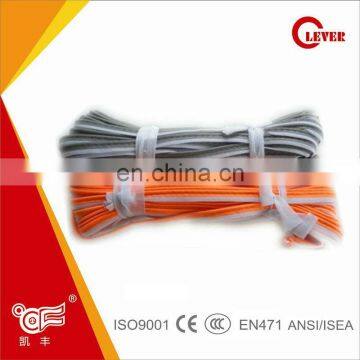 Ordinary Reflective Piping 100% Polyester Fabric For Safety Vests